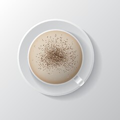 coffee with foam