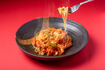 出来立てのパスタです。