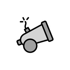 Bomb, weapon icon. Simple color with outline vector elements of pirate icons for ui and ux, website or mobile application