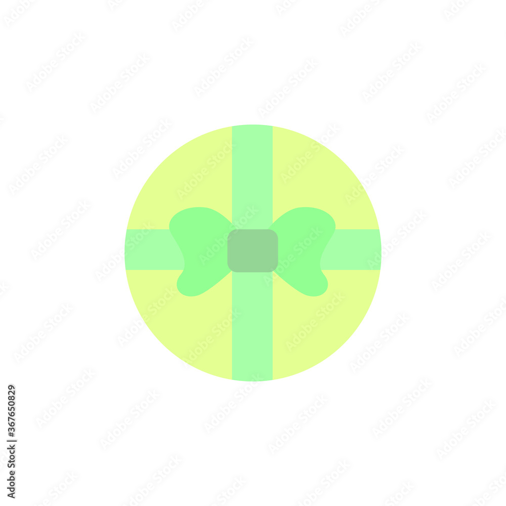 Poster gift, box, present icon. simple color vector elements of present icons for ui and ux, website or mob