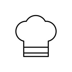 Cook, hat icon. Simple line, outline vector elements of public catering icons for ui and ux, website or mobile application
