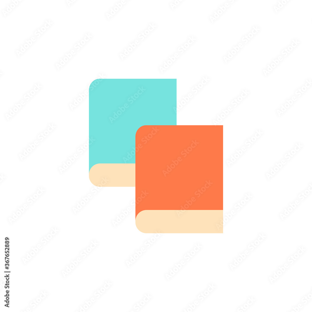 Poster book, read icon. simple color vector elements of cultural activities icons for ui and ux, website or