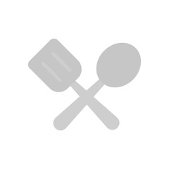 Spoon, cooking spatula icon. Simple color vector elements of public catering icons for ui and ux, website or mobile application