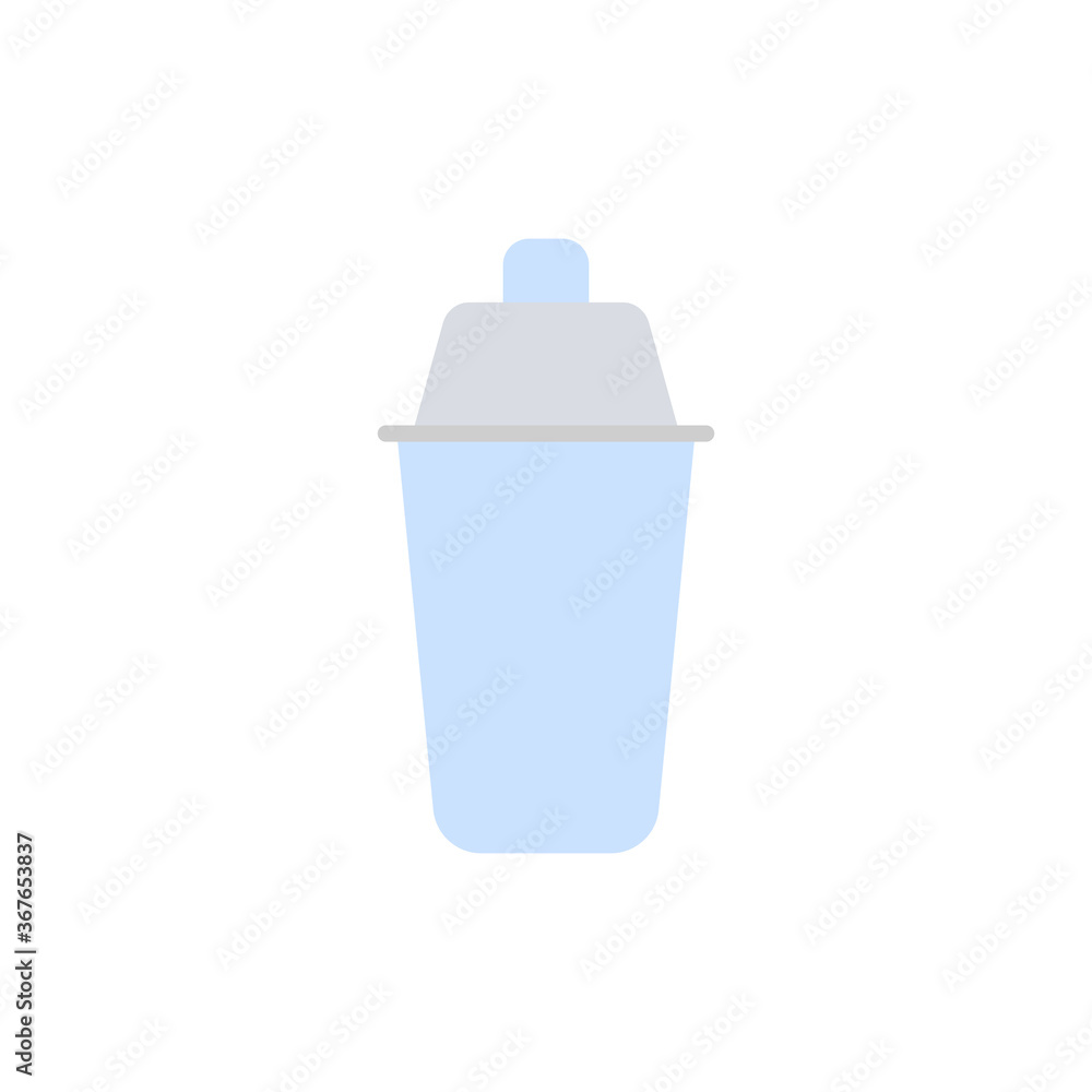 Poster shaker, restaurant icon. simple color vector elements of public catering icons for ui and ux, websit