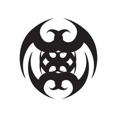bat tattoo design