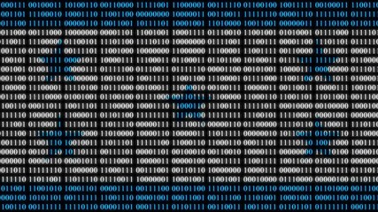 Honduras Flag in Digital Binary Numbers cyber style matrix - Powered by Adobe