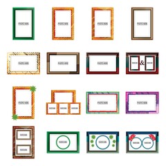 collection of frames
