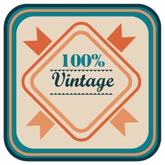 vintage quality label
