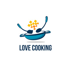 Cooking logo design template