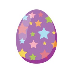 colourful easter egg