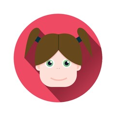 Fototapeta premium girl smiling