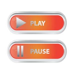 play and pause buttons