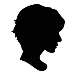 silhouette of a woman