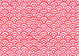 手書き風和風背景