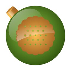 shortbread cookie button