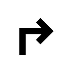 arrow pointing right, download button isolated on white, simple arrow for icon flat line, black arrow up direction, arrow sign of next or download upload concept