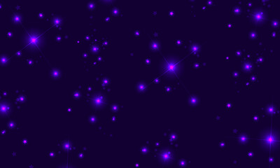 Geometric abstract background with stars. Vector.
