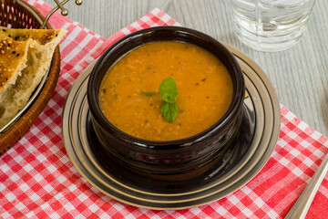 Traditional Turkish Soup 