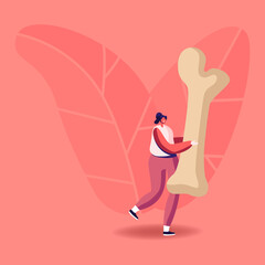 Anthropology Scientist Female Character Work on Excavations, Exploring Ancient Artifacts, Studying Ancient Human Fossil