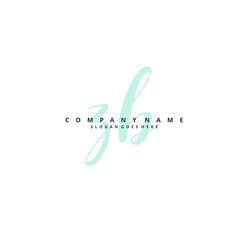 Z B ZB Initial handwriting and signature logo design with circle. Beautiful design handwritten logo for fashion, team, wedding, luxury logo.