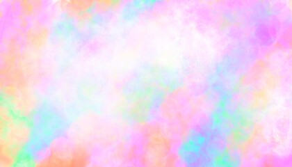 Unicorn Marble Galaxy Print  pattern in repeat.Pastel clouds and sky with bokeh . Cute bright candy background . Concept for montage yours product or presentation for girl .Princess style. 