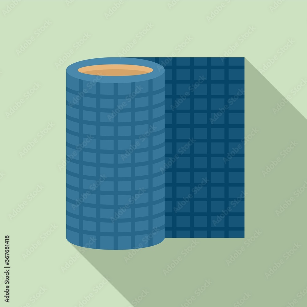 Poster floor linoleum icon. flat illustration of floor linoleum vector icon for web design