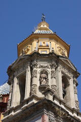 Church of San Luis de Los Frances in the center of Seville