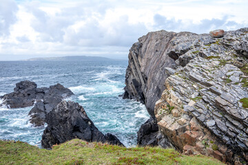 The coastline at Dawros in County Donegal - Ireland.