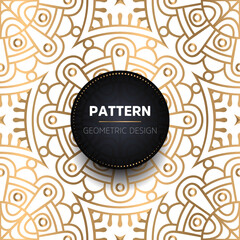 luxury ornamental mandala design background