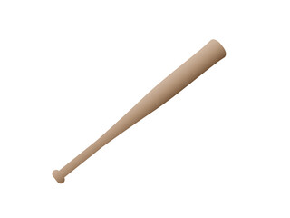 Baseball bat vector design. Baseball icon.