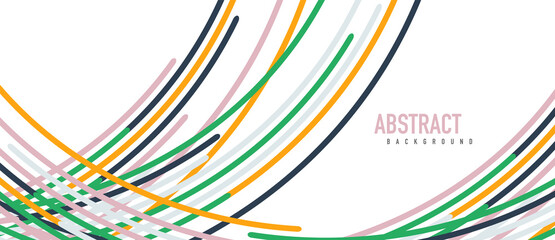 Аbstract moving colorful lines vector backgrounds for cover, placard, poster, banner or flyer