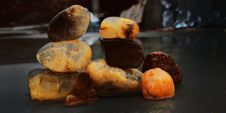 Stones in Monsoon