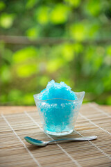 冷たいかき氷