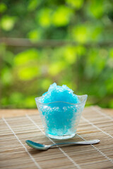 冷たいかき氷