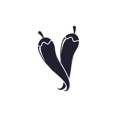 Hot Chili vector icon illustration