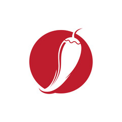 Hot Chili vector icon illustration