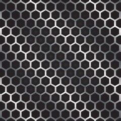 metal hexagonal background