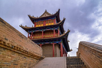 Fototapeta na wymiar Jiayuguan Great Wall