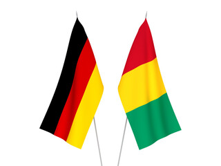 Germany and Guinea flags