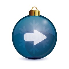 Fototapeta premium arrow right button