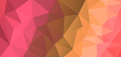 Colorful elegant geometric modern texture. Beautiful low poly structure banner