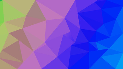 Obraz premium Abstract colorful low poly structure background