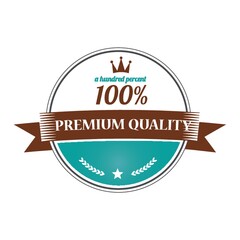 premium quality label