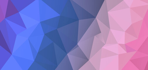 Obraz premium Colorful elegant polygonal background for banner concept