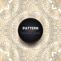 luxury ornamental mandala design background