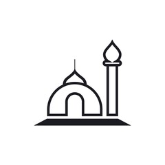 Islamic logo, Mosque