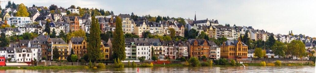 Koblenz-Pfaffendorf vom Rhein