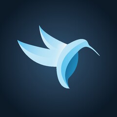 creative hummingbird icon