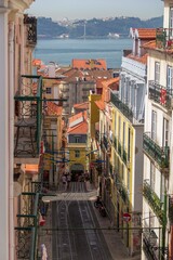 Bica railway in Lisbon