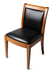 Comfortable chair isolated on white. Studio shot